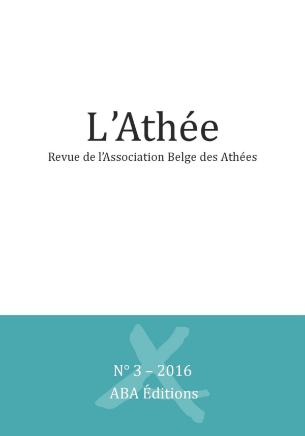 Revue l'athée n°3