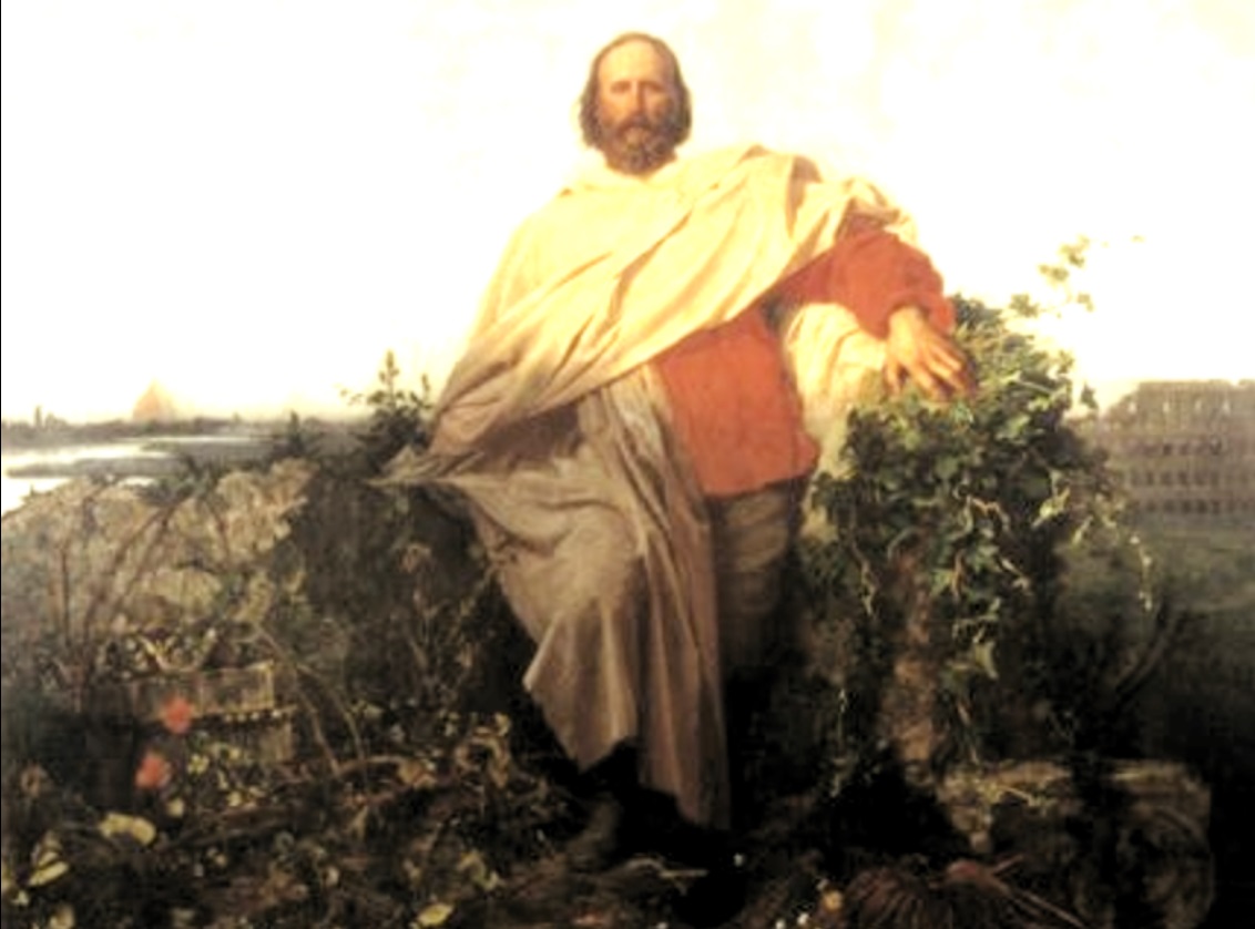 Garibaldi devant Rome